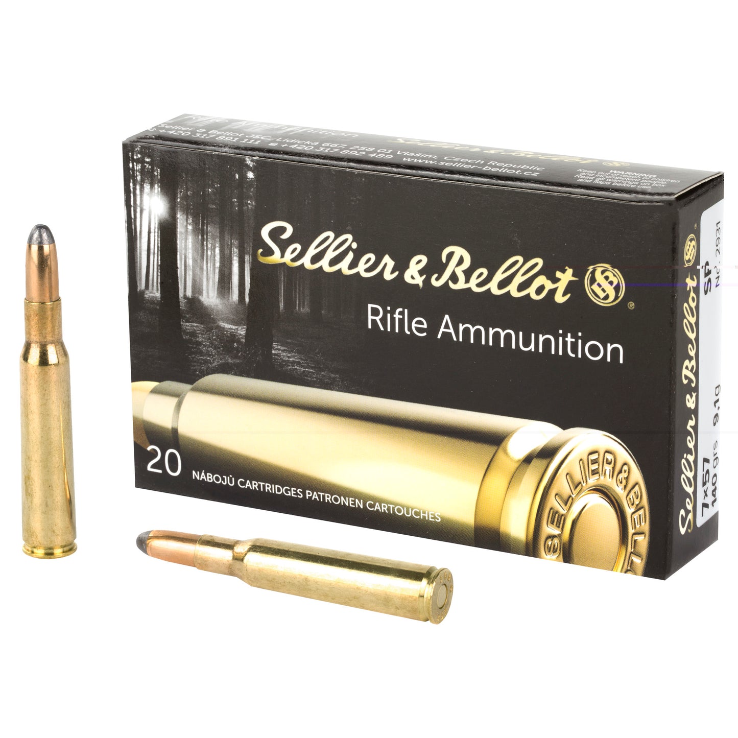 S&b 7x57 140gr Sp 20/400