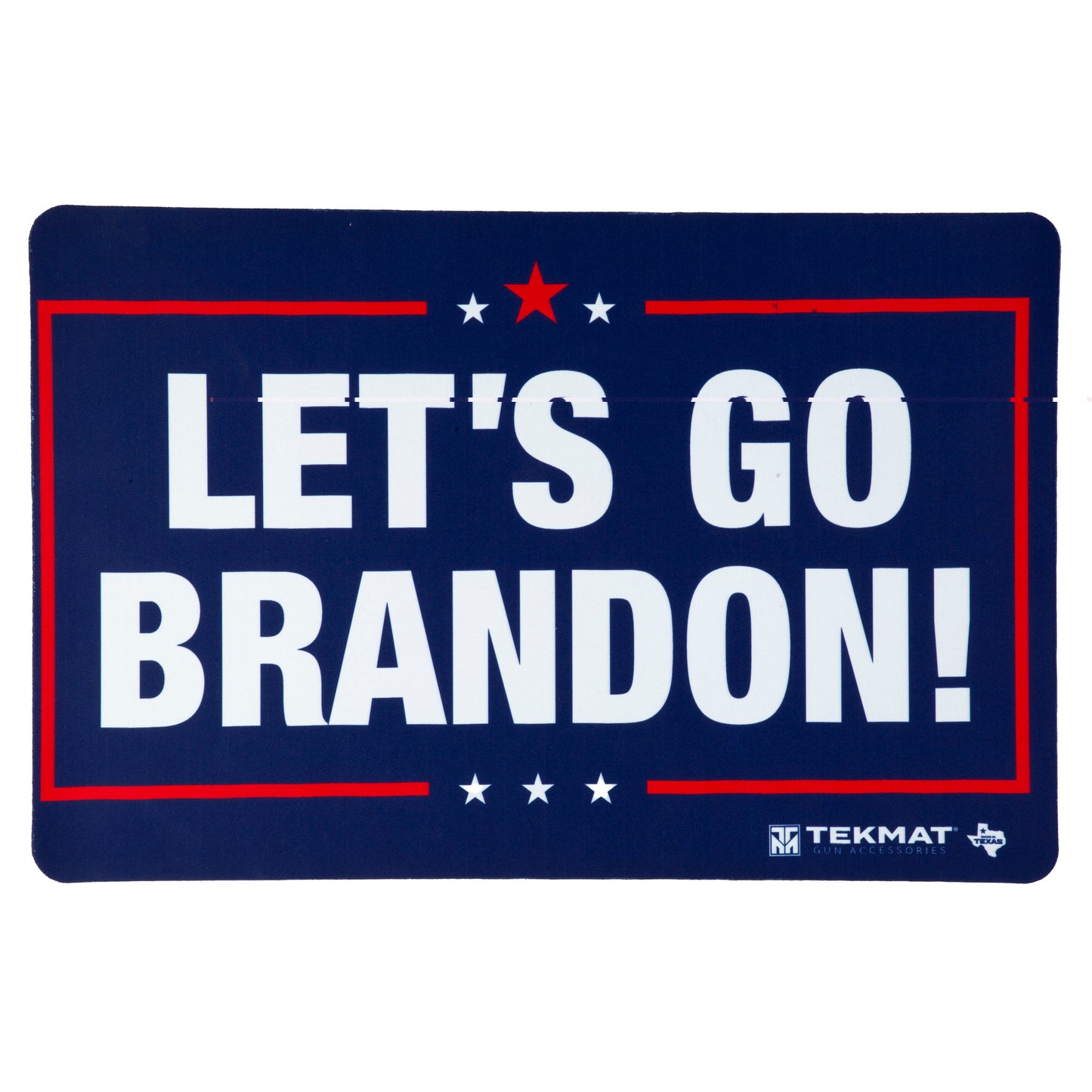 Tekmat Pistol Mat Let's Go Brandon