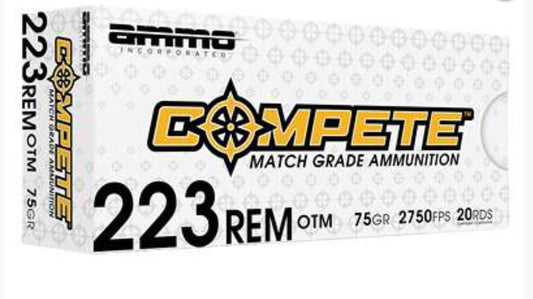 AMMO INC 223REM 75GR OTM (20 Round Box)