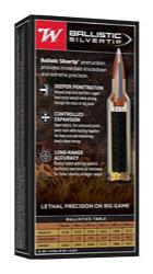 Winchester Ammunition, Supreme, 270 Winchester Short Magnum, 150 Grain, Supreme Ballistic Silvertip  (20 Round Box)