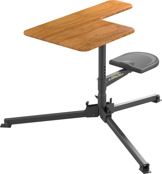 Caldwell Stable Bench Rest - Shooting Table Oak Top