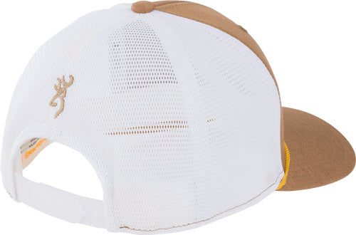 Browning Cap Mason 110 Mesh - Back Rec Patch W/rope Tan*!