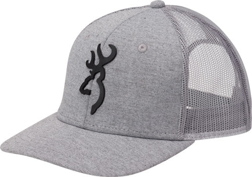 Browning Cap Turley Buck Mark - Logo Gray Adjustable