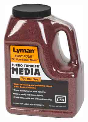 Lyman Turbo Polishing Media - Treated Walnut Shells 3-lbs.