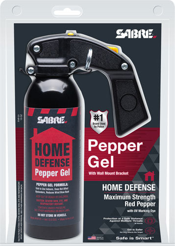 Sabre Red Pepper Gel Home Unit - W/wall Bracket 25' Range 364gr