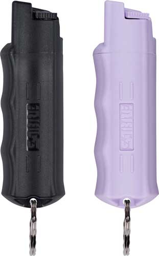 Sabre Pepper Spray Combo Pack - Hard Case Black/lavender