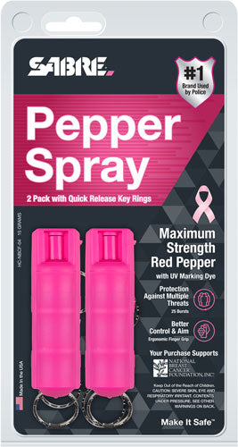 Sabre Red Pepper Spray Nmbf - Mother/daughter Combo 15gr