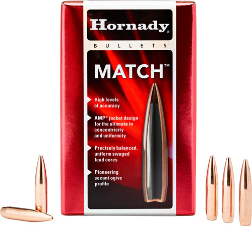 Hornady Bullets 22 Cal .224 - 52gr Jhp-bt 100ct 40bx/cs