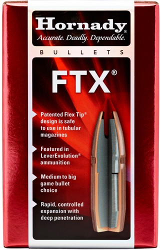 Hornady Bullets 30 Cal .308 - 135gr Ftx 100ct 15bx/cs