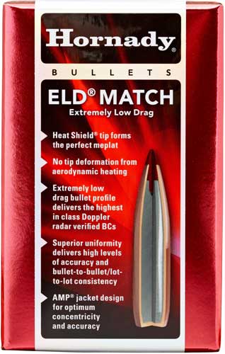 Hornady Bullets 30cal. .308 - 195gr Eld-match 100ct 15bx/cs