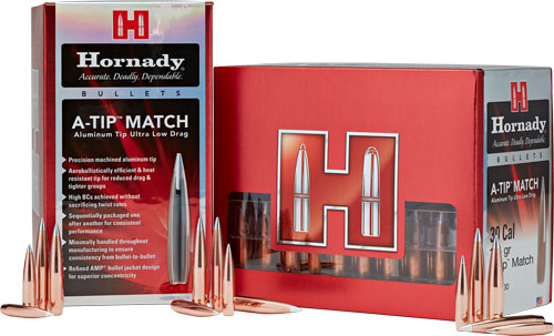 Hornady Bullets 375 Cal .375 - 390gr A-tip  25ct 10bx/cs