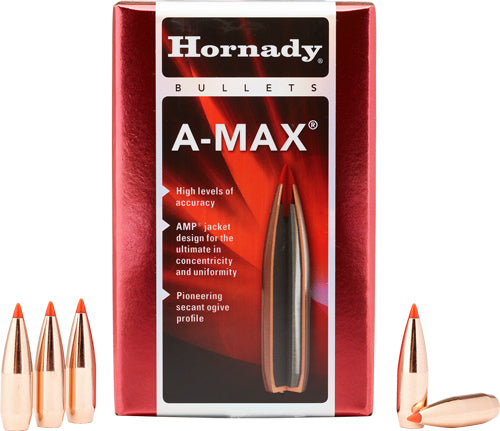 Hornady Bullets 50 Cal .510 - 750gr A-max For 20ct 12bx/cs