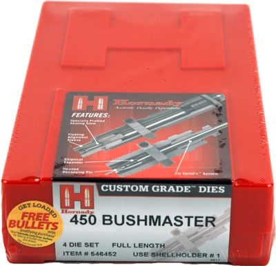 Hornady .450 Bushmaster Die - Set Series V