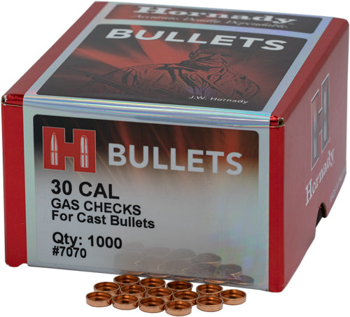 Hornady Gas Checks .30 Caliber - 1000ct 15bx/cs