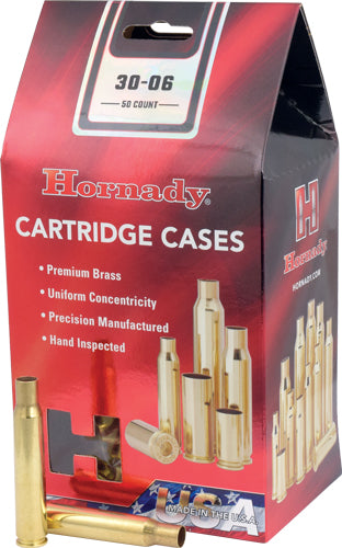 Hornady Unprimed Cases - 30-06 50pk 5bx/cs