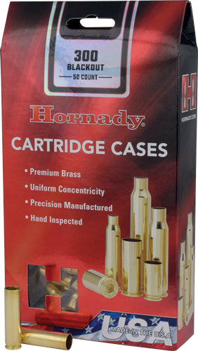 Hornady Unprimed Cases - .300 Aac Blackout 50pk 5bx/cs