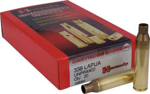 Hornady Unprimed Cases - .338 Lapua Mag 20pk 5bx/cs