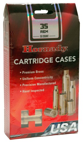 Hornady Unprimed Cases - 35 Rem 50pk 5bx/cs