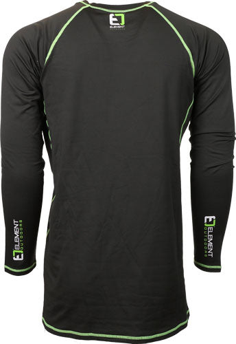 Element Outdoors Base Layer - Lightweight Shirt Black Large