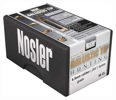 Nosler Bullets 6.5mm .264 - 100gr Ballistic Tip 50ct