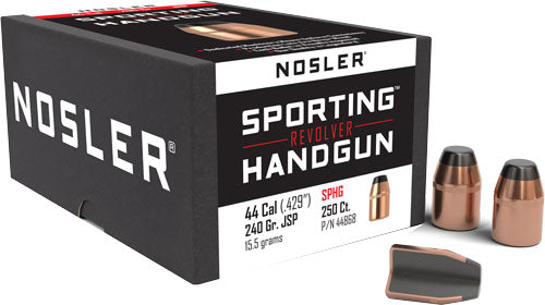 Nosler Bullets 44 Cal .429 - 240gr Jsp 250ct