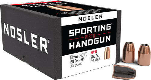 Nosler Bullets 10mm .400 - 180gr Jhp 250ct