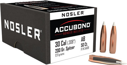 Nosler Bullets 30 Cal .308 - 200gr Accubond 50ct