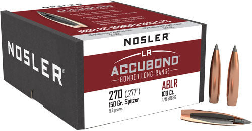 Nosler Bullets 270 Cal .277 - 150gr Accubond Lr 100ct