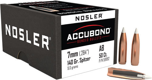 Nosler Bullets 7mm .284 - 140gr Accubond 50ct