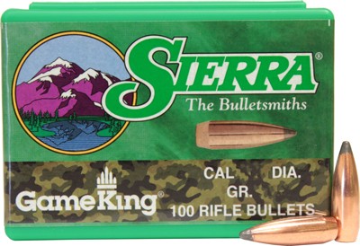 Sierra Bullets .22 Cal .224 - 55gr Fmj-bt 100ct