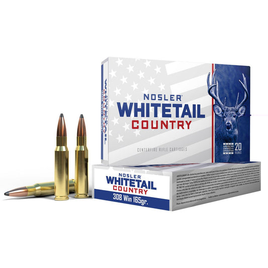 NOSLER 308 WIN 165GR SB SP 20/200