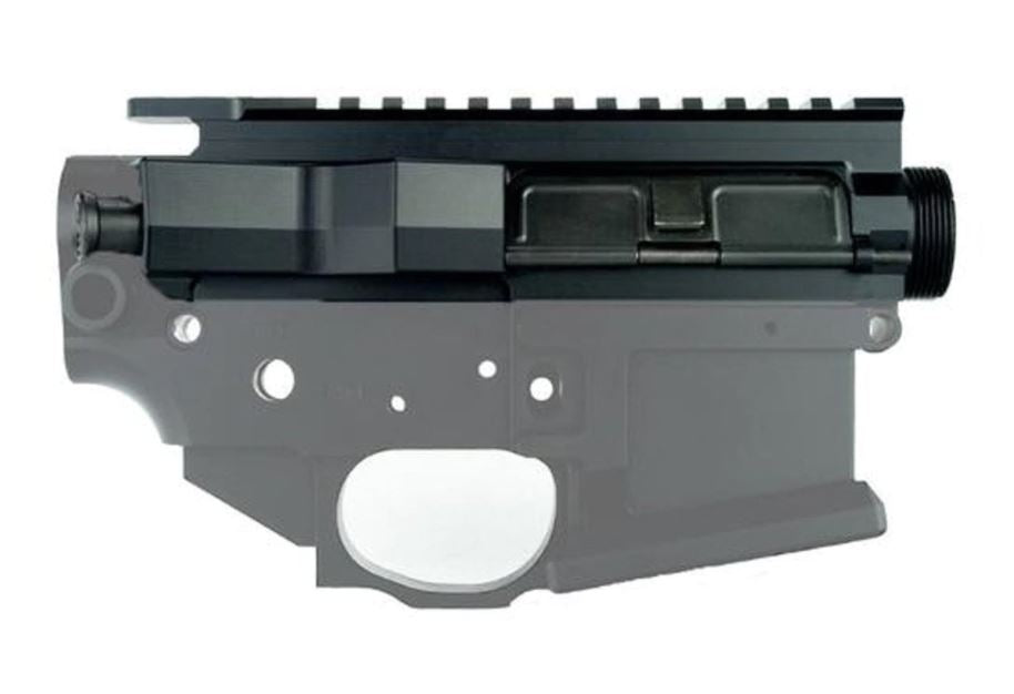 Franklin Armory Billet AR15 Upper Receiver - Black | Includes Forward Assist & Ejection Port Cover