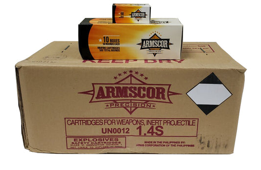 Armscor .22LR Rimfire Ammo - 40 Grain | Standard Velocity Soft Point, SVSP | (500 Round Case (10 Boxes))