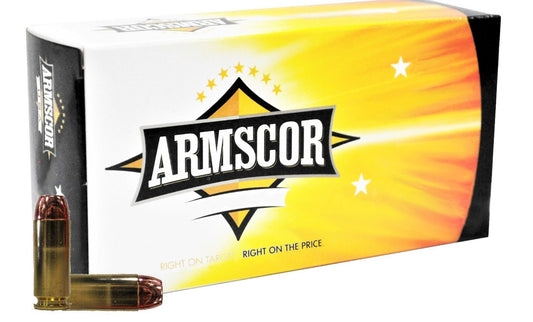 Armscor 10mm Pistol Ammo - 180 Grain | Full Metal Jacket | (50 Round Box)