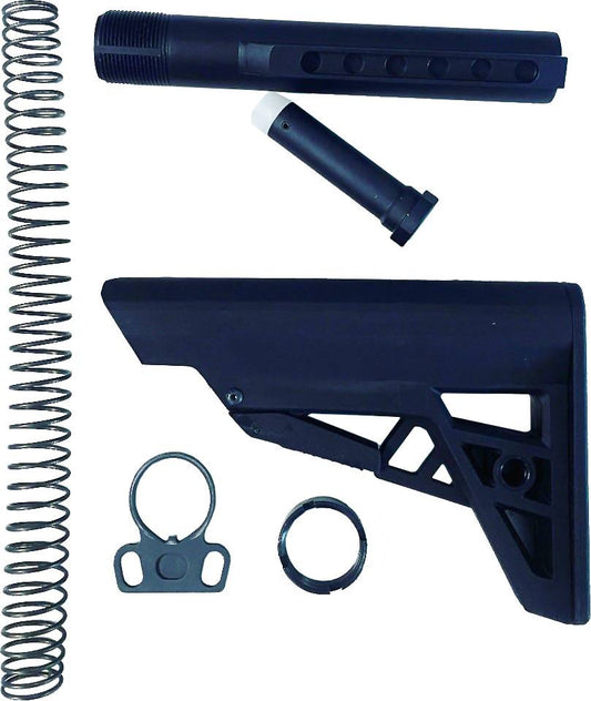 ATI AR-15 Stock Kit - Black | Mil-Spec