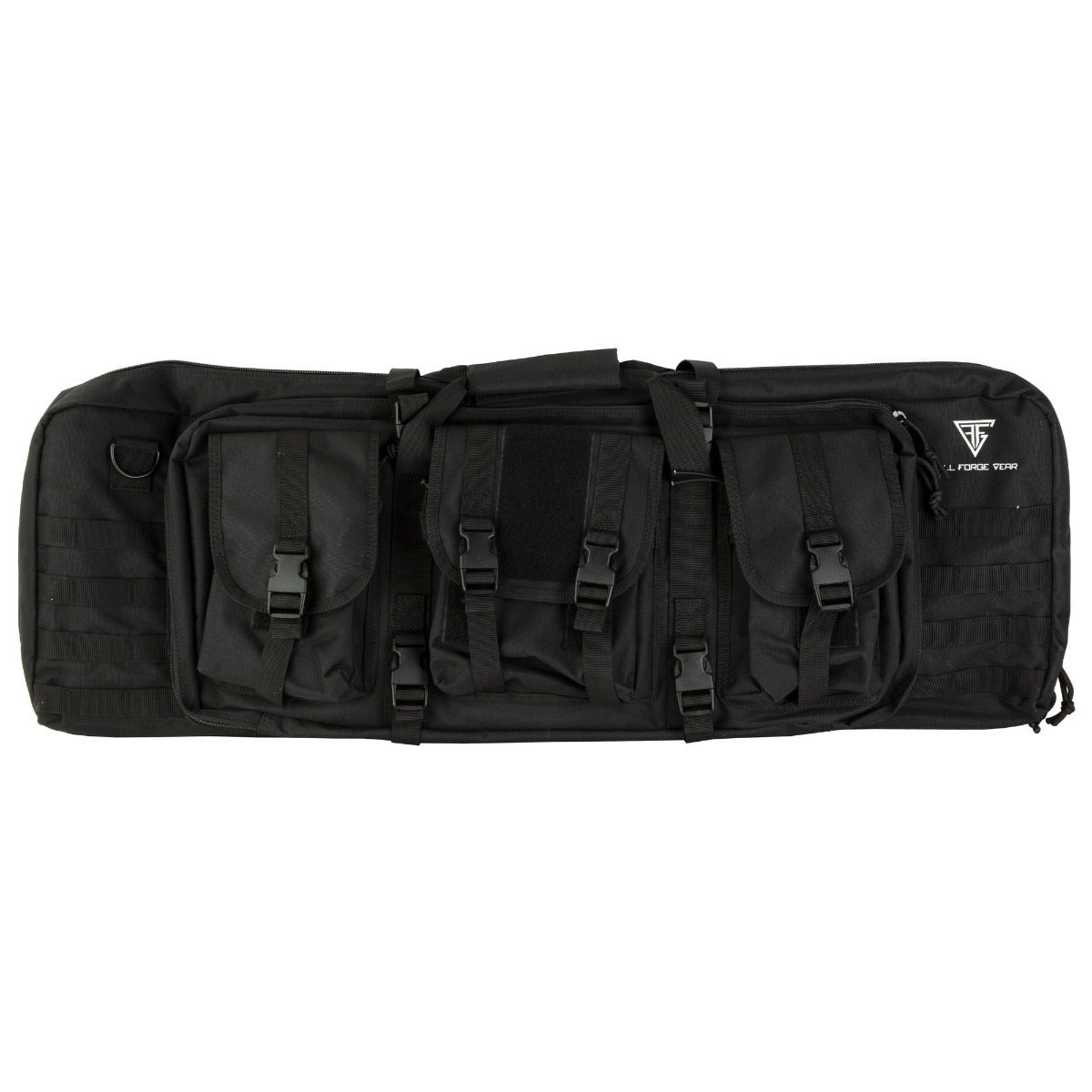 Full Forge Gear Torrent Double Rifle Case - Black | 37" x 14"