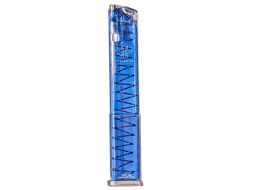 ETS Gen2 Pistol Magazine - Blue | 9mm | 32rd | Compatible With Glock G19, G26, G18, G17, G19X, G34, & G45