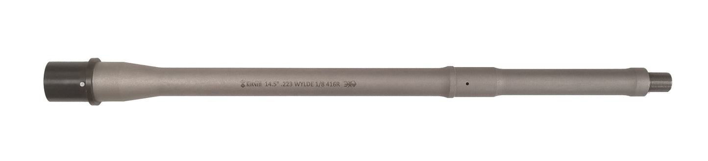 Kirgin Combat Precision RECON AR15 Barrel .223 Wylde - 14.5" | 1:8 Twist | 416R | Mid-Length