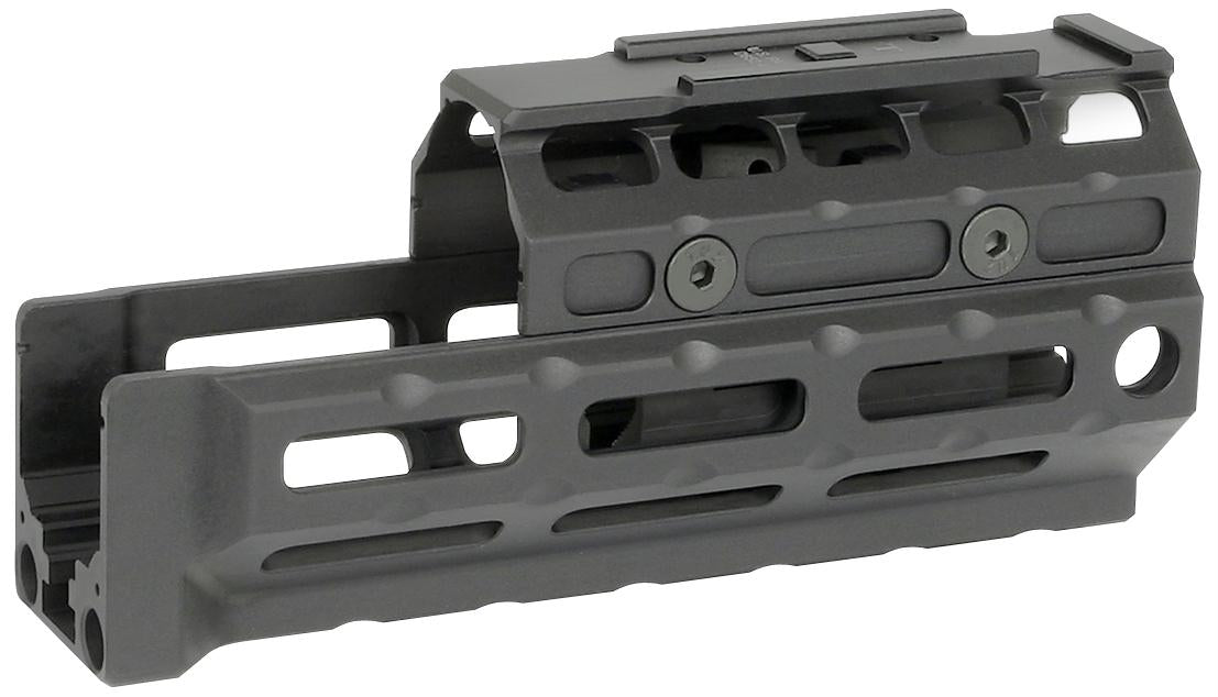 Midwest Industries Gen2 Universal AK Handguard - Black | Standard Length | T1 Topcover | M-LOK