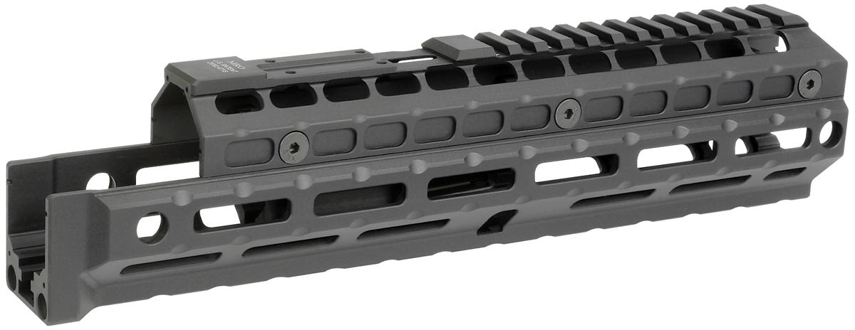 Midwest Industries Gen2 Universal AK Handguard - Black | Extended Length | MRO Topcover | M-LOK