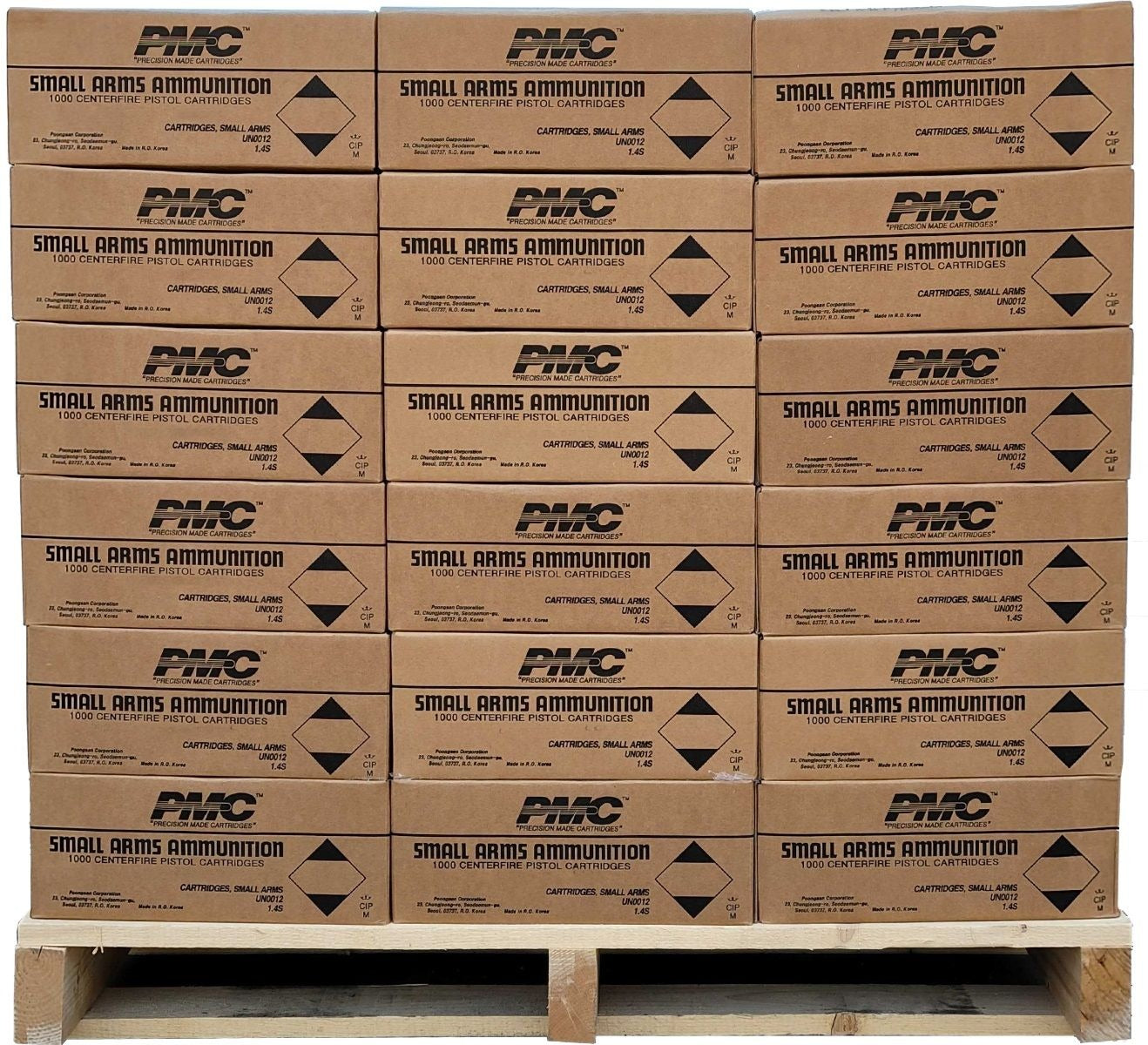 PMC Bronze .44 S&W Special Handgun Ammo - 180 Grain | JHP | 60000rd Pallet