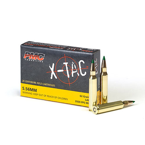 PMC X-TAC 5.56NATO Rifle Ammo - 62 Grain | LAP