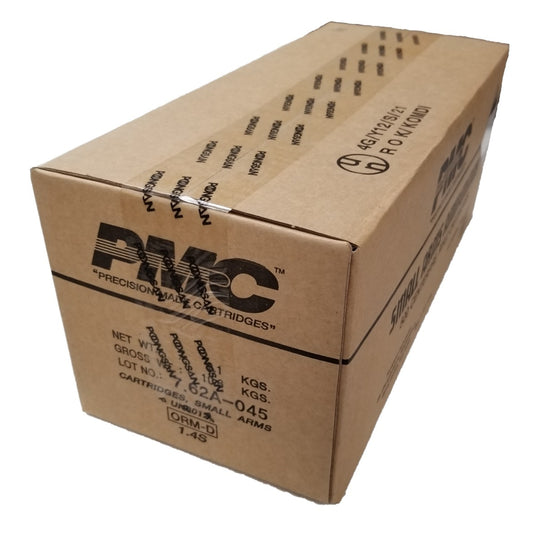 PMC Bronze 7.62x39 Rifle Ammo - 123 Grain | FMJ | 500rd Case