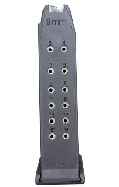 RWB 9mm Magazine - 15rd | Gen 2 | Fits Glock 19, 26