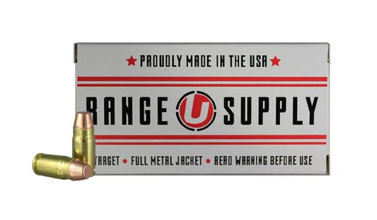 Underwood Ammo Range Supply .357 Sig Handgun Ammo - 124 Grain | FMJ |  (50 Round Box)