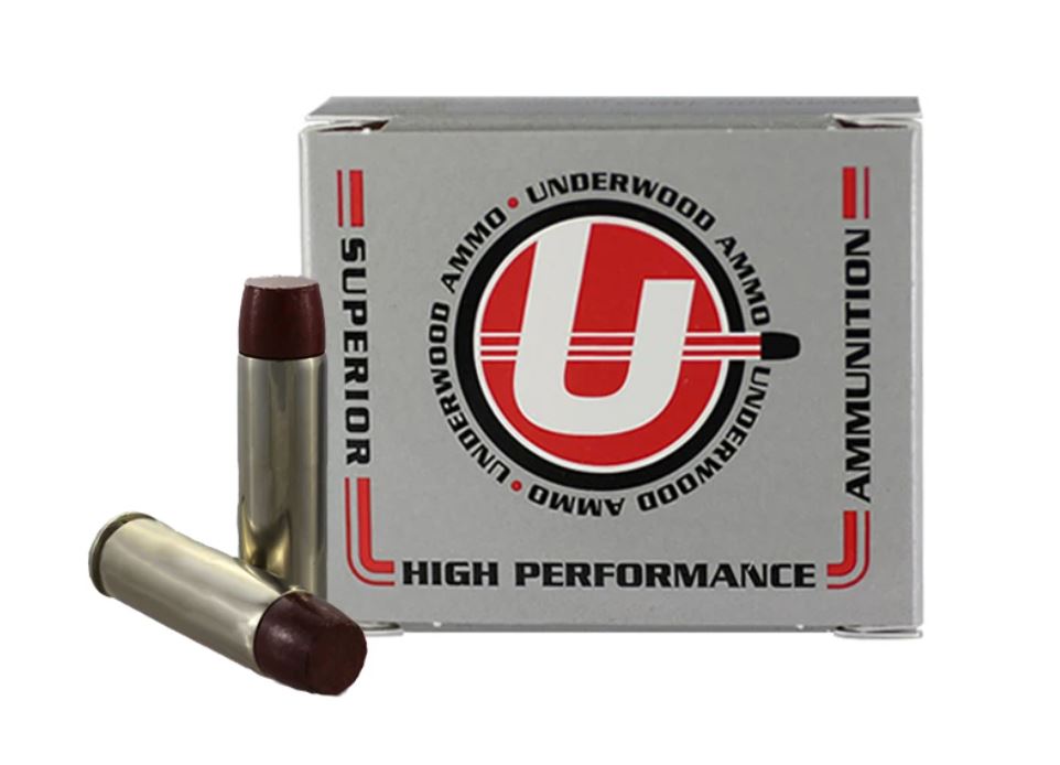 Underwood Ammo 500 S&W Magnum Handgun Ammo - 440 Grain | Flat Nose Gas Check