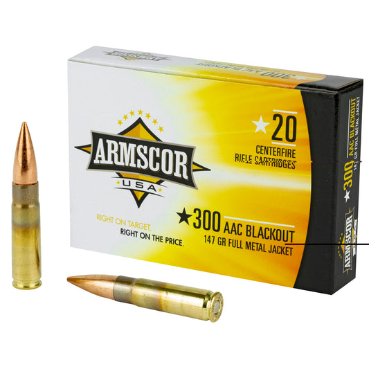 Armscor 300 Blackout 147Gr FMJ (20 Round Box)