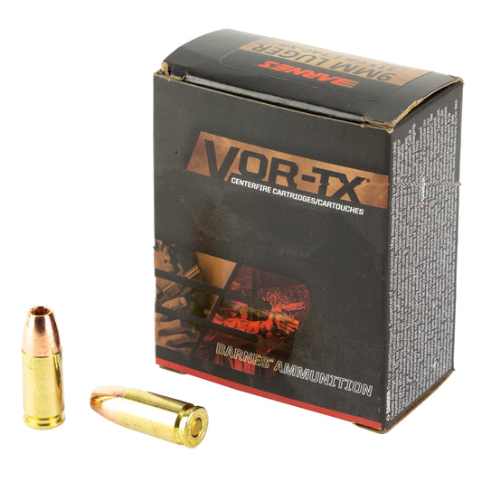 Barnes, VOR-TX, 9MM, 115 Grain, XPB | HP |  (20 Round Box)