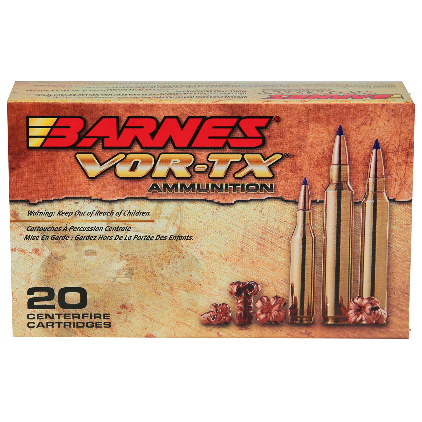 Barnes Vor-tx 450bm 250gr Tsx Fb(20 Round Box)