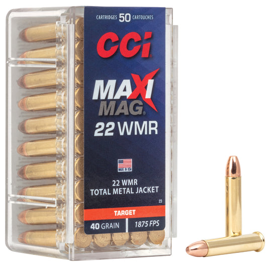 Cci Maxi-mag 22wmr 40Gr Tmj 50/2000